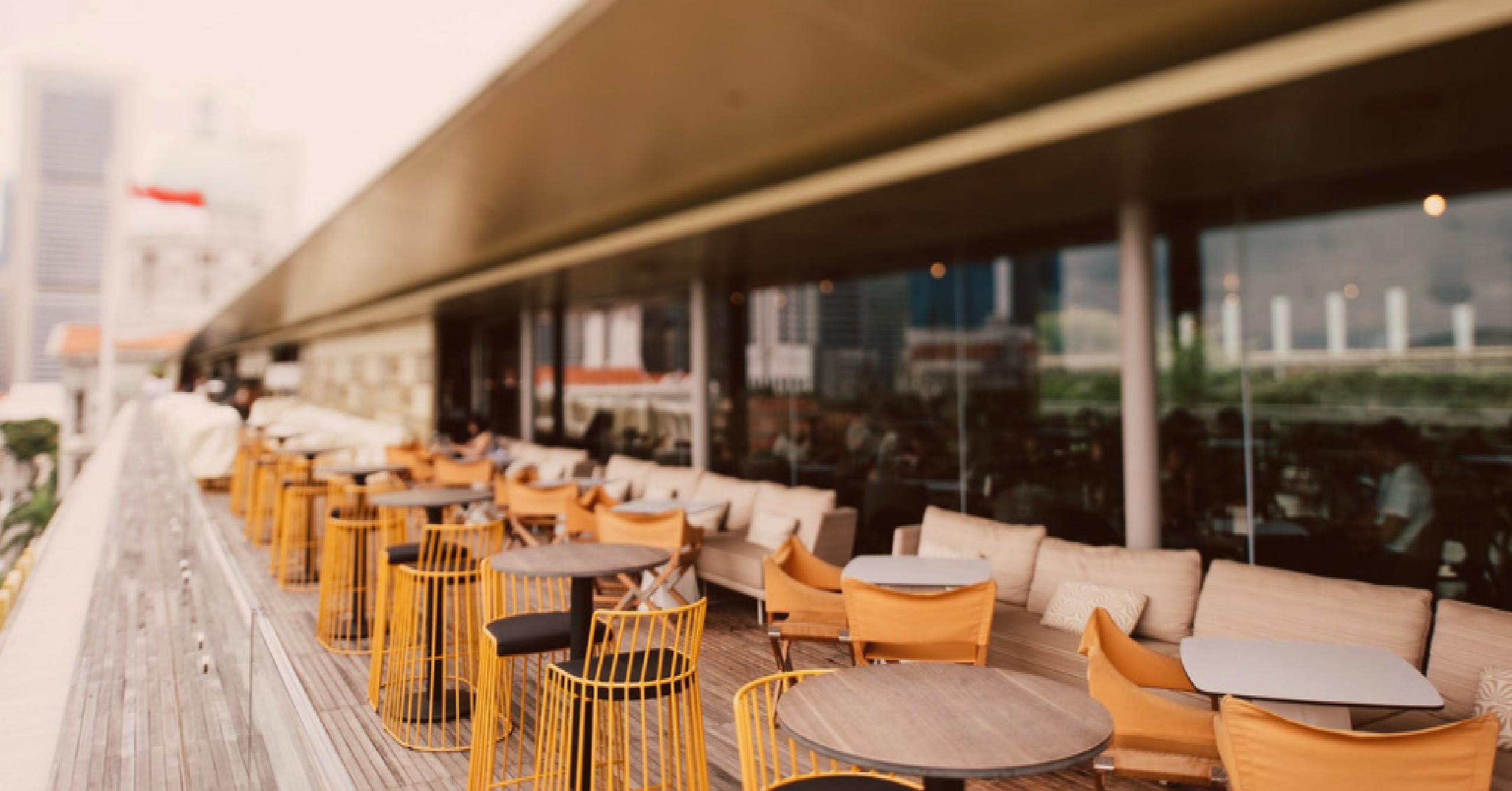 esplanada de bar/restaurante