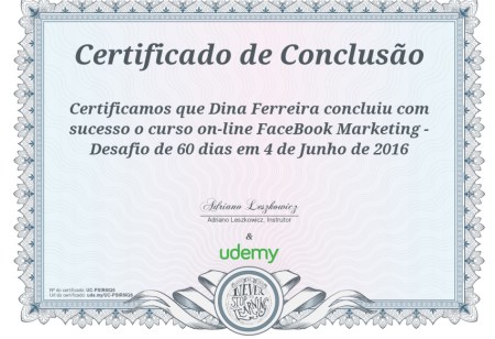 Certificado Facebook Mkt