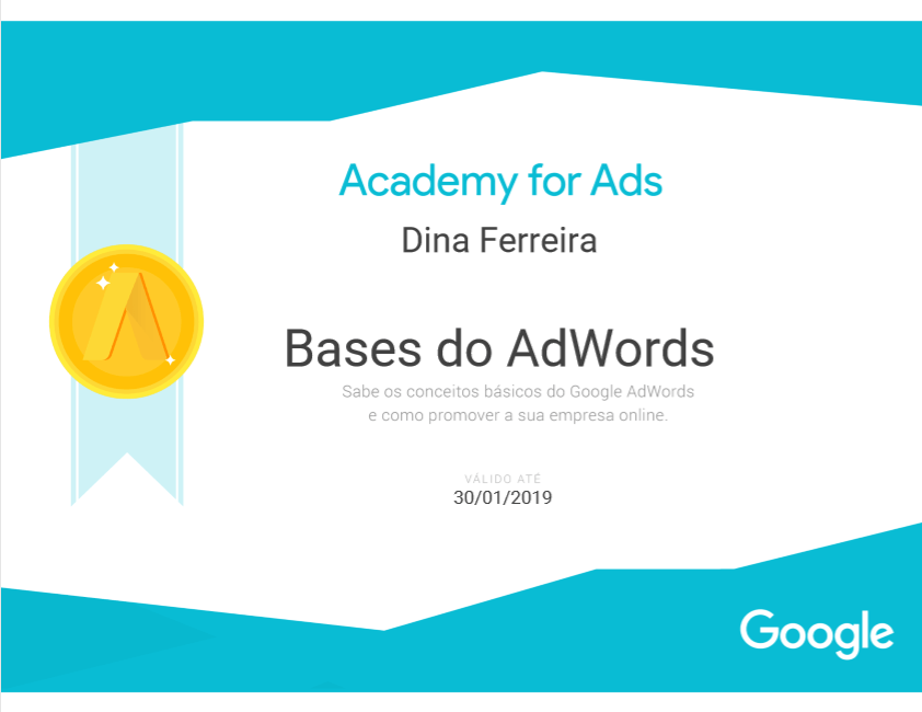 Certificado Google Adwords modulo 1