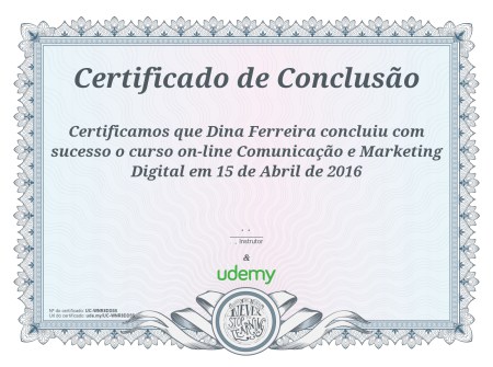 Certificado Marketing Digital