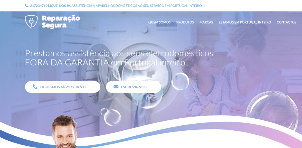 criação de conteúdos para o site