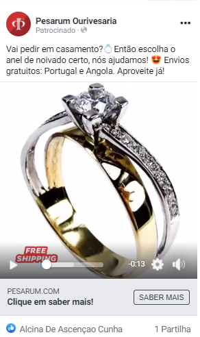 facebook ads ourivesaria