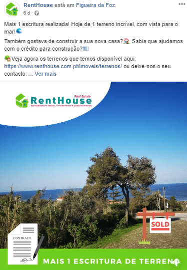 gestão de redes sociais de imobiliária